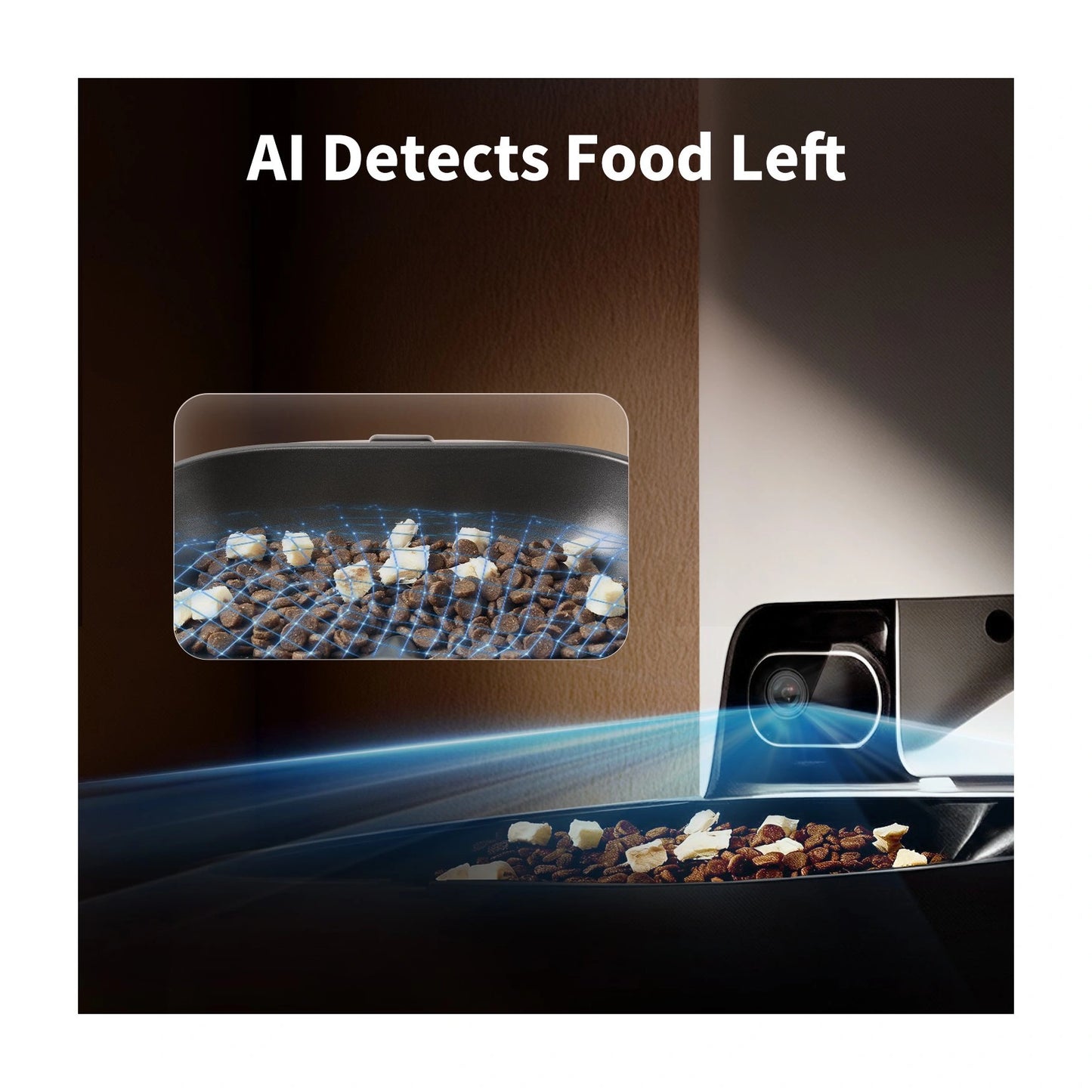 PETKIT YumShare Dual-hopper 2 Automatic Feeder with Camera | Capacity 5 L | White