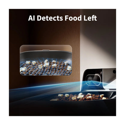 PETKIT YumShare Dual-hopper 2 Automatic Feeder with Camera | Capacity 5 L | White