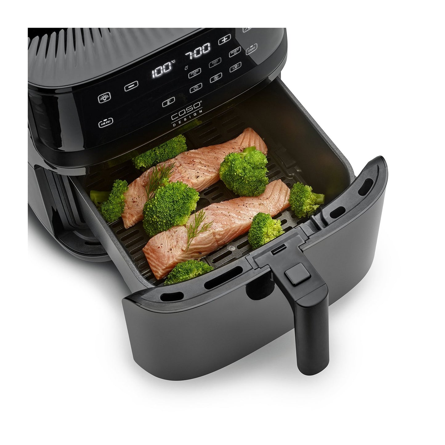 Caso | Air Fryer with Steam Function 700 | Power 1700 W | Capacity 7 L | Black