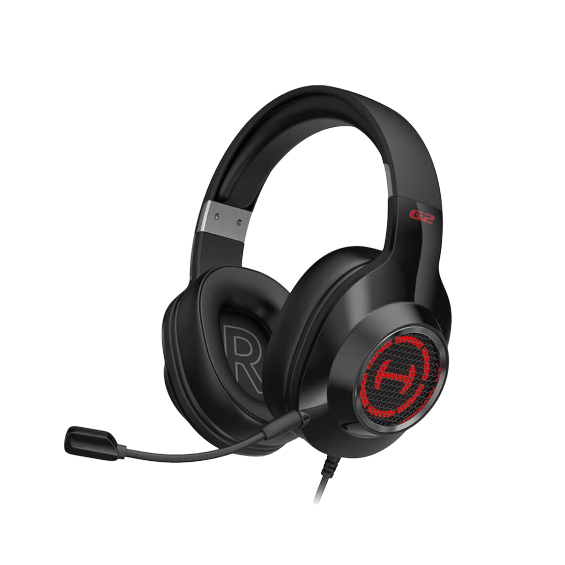 Edifier | Gaming Headset | G2 II | Wired | Over-ear | Microphone | Noise canceling | Black/Red