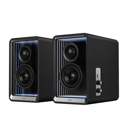 Edifier | Desktop Active Monitor with GaN Charger | QR65 | 70 W | Bluetooth | ≥ 85 dB | Wireless connection  | Black