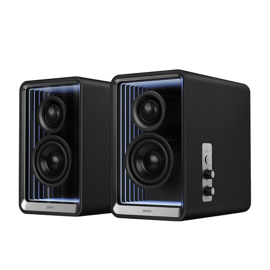 Edifier | Desktop Active Monitor with GaN Charger | QR65 | 70 W | Bluetooth | ≥ 85 dB | Wireless connection  | Black