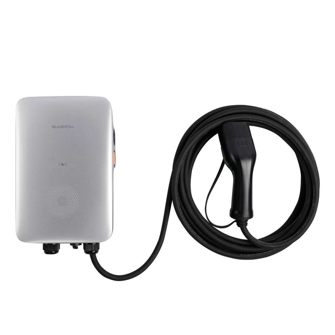 SUNGROW | Borne de recharge pour véhicules électriques CA 11 kW AC011E-01 | ACH00015 | 11 kW | 7 m | Blanc/Noir