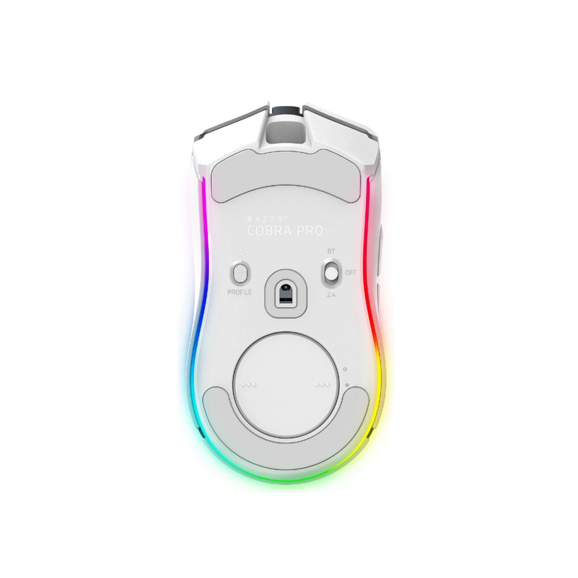 Razer Cobra Pro | Gaming Optical Mouse | Wireless/Wired | 2.4 GHz, USB-C | White