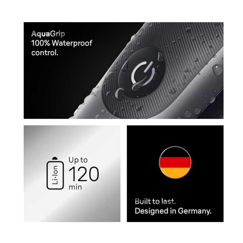 Braun 13in1 Grooming Kit | All-in-One Series 7 AIO7560 | Cordless | Number of length steps 14 | Black/Grey