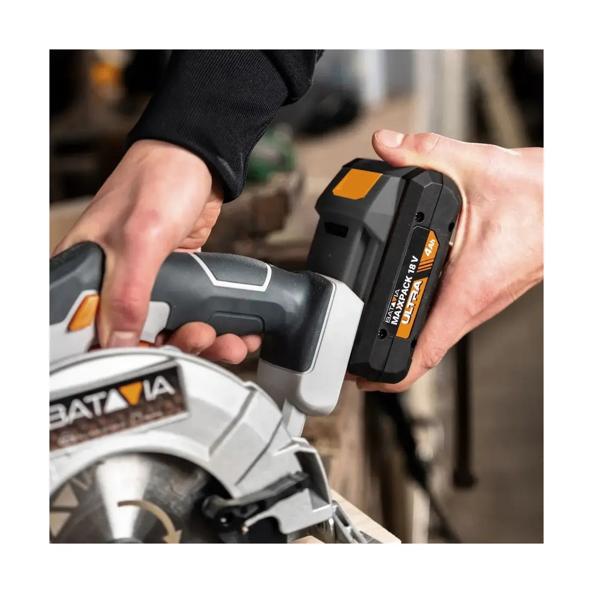 Batavia B.V. | Batavia battery - 18V - Li-Ion | Capacity - 4 mAh  | Black