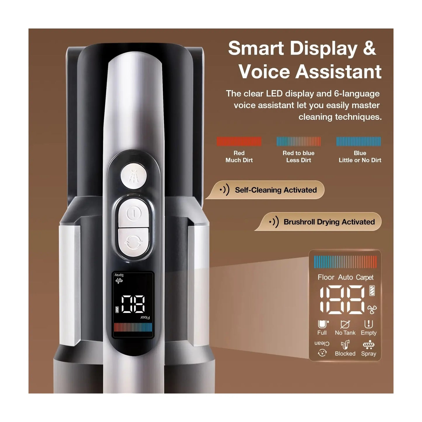 Jimmy | Vacuum cleaner - cordless | PW11 Plus | Stick/handheld | Dry, wet | 400 W | Silver | Black