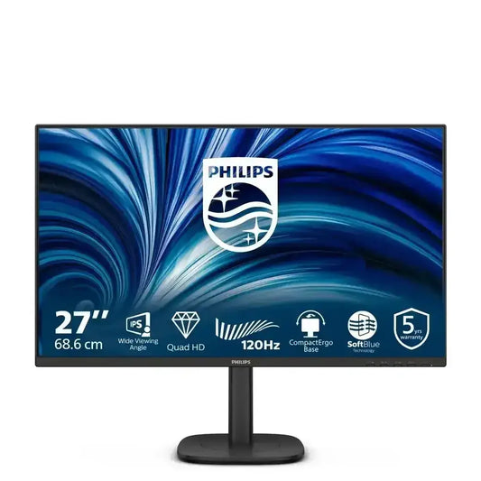 Philips | 27B2N3500J | 27" | IPS | QHD 2560 x 1440 at 120 Hz | 350 cd/m²