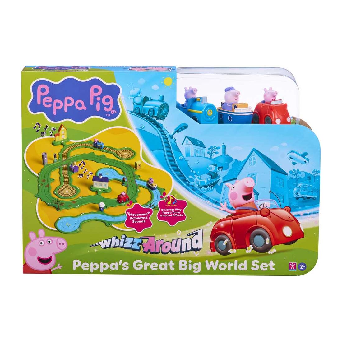 Peppa Pig | Coffret de jeu « Tourne-toi dans le monde de Peppa »