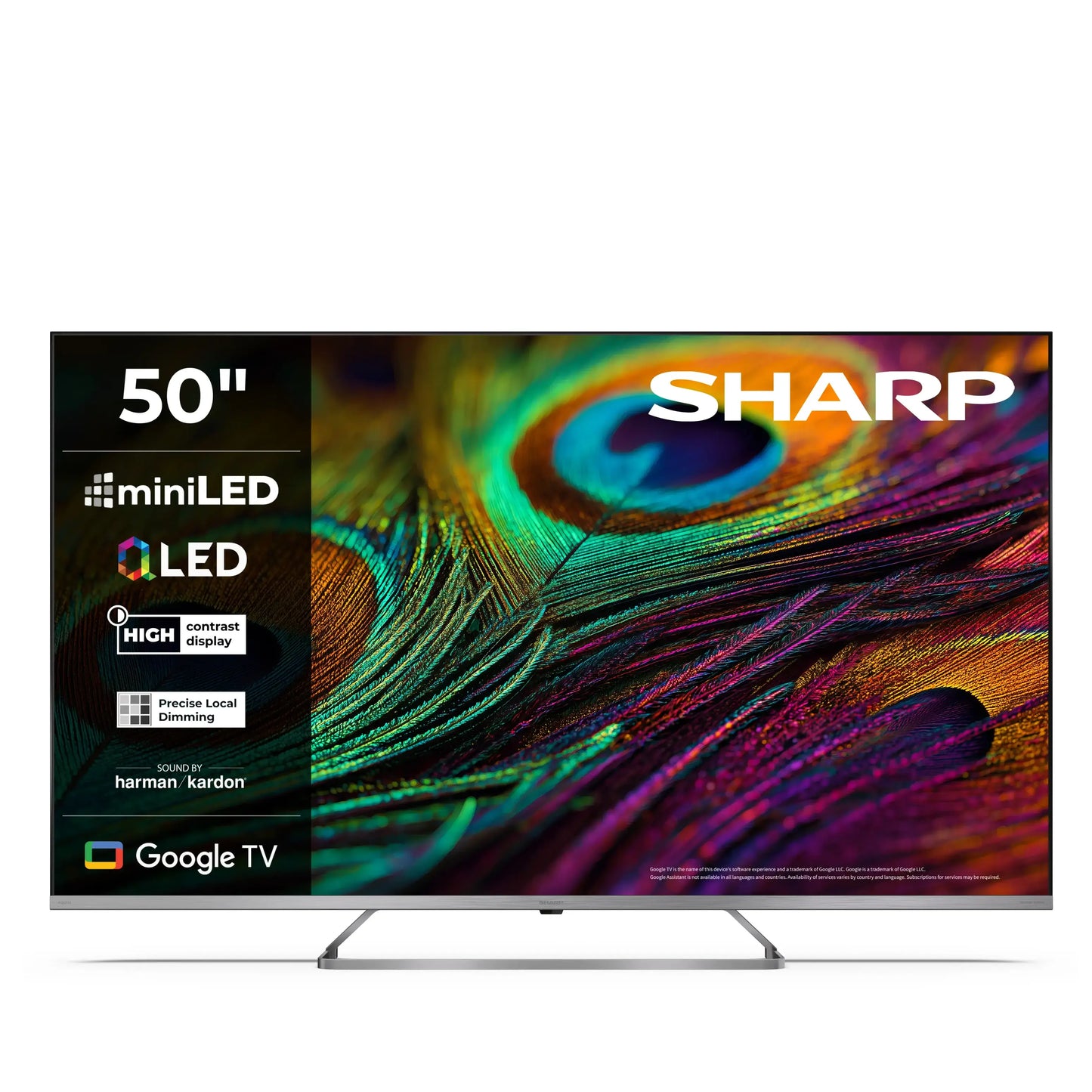 Sharp Smart TV | 50JP7265E | 50" | 126 cm | 4K UHD (2160p) | Google TV