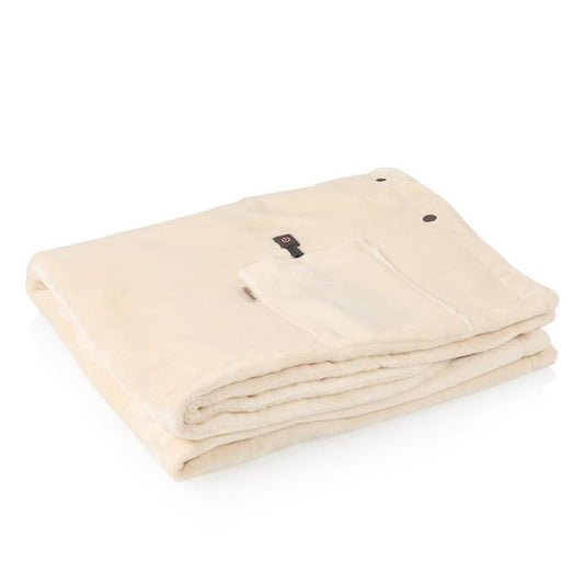 Tristar Cordless heating blanket, 150 x 80 cm | BW-4787 | Number of heating levels 3 | Number of persons 1 | Washable | Fleece | 10 W | Grey