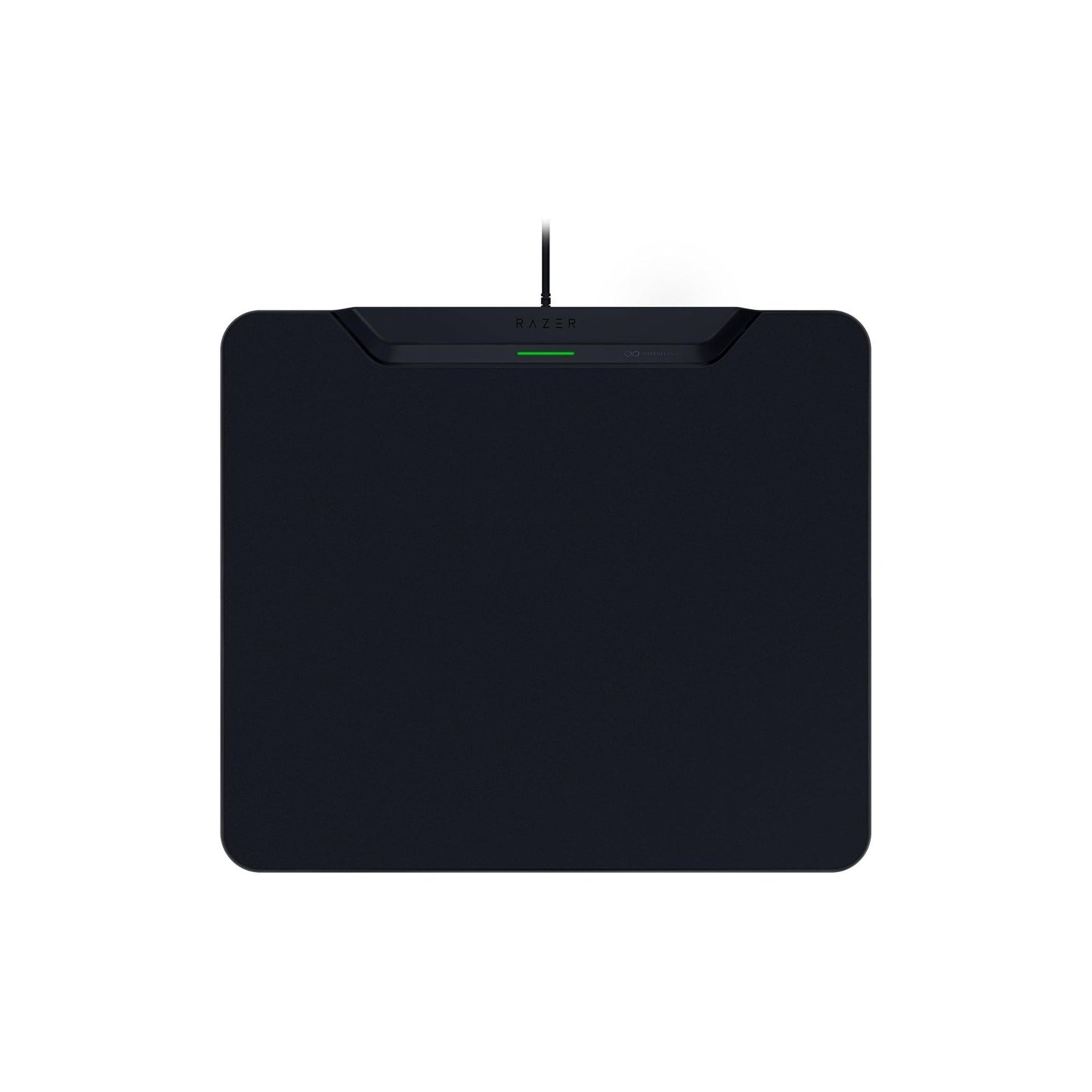 Tapis de souris et palet de jeu à chargement sans fil | HyperFlux V2 | Noir