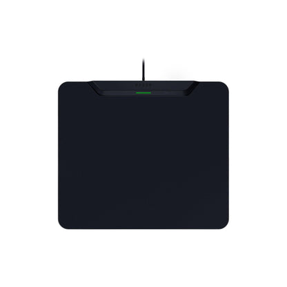 Tapis de souris et palet de jeu à chargement sans fil | HyperFlux V2 | Noir