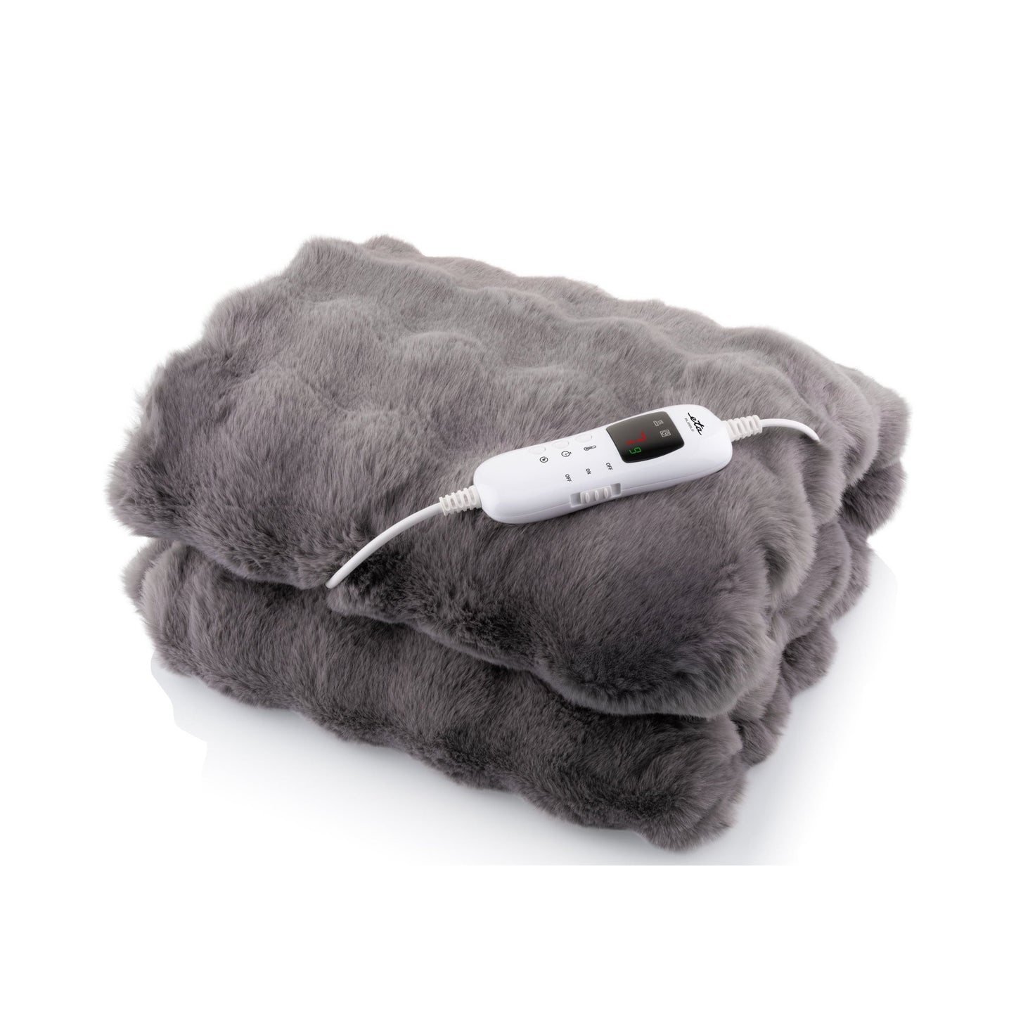 ETA Heating Blanket, 130 x 160 cm | Bubble 632590000 | Washable | Remote control | 120 W | Grey