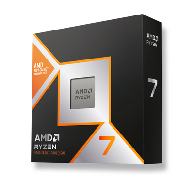 AMD Processor | Ryzen 7 | 9800X3D | 4.7 GHz | Socket AM5 | 8-core