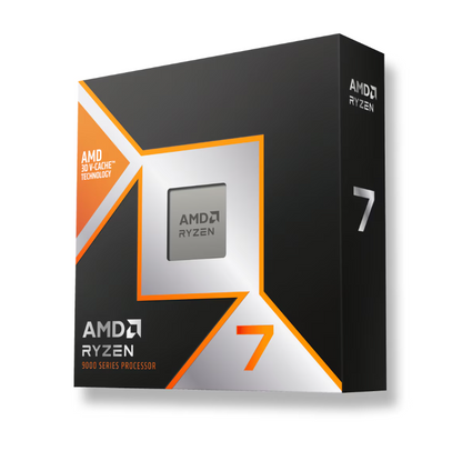 AMD Processor | Ryzen 7 | 9800X3D | 4.7 GHz | Socket AM5 | 8-core