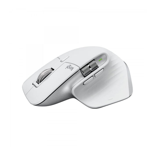 Logitech Mouse | MX MASTER 3S | Wireless | Bluetooth, 2.4GHz | Pale Gray