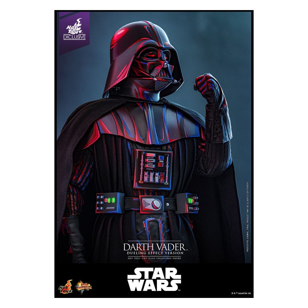 Star Wars Movie Masterpiece Action Figure 1/6 Darth Vader (Dueling Effect Version) Hot Toys Exclusive 35 cm