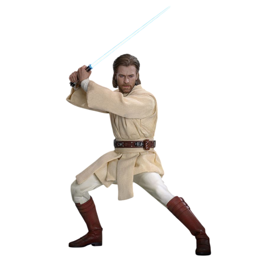 Star Wars: Episode II - Attack of the Clones Action Figure 1/6 Obi-Wan Kenobi 31 cm