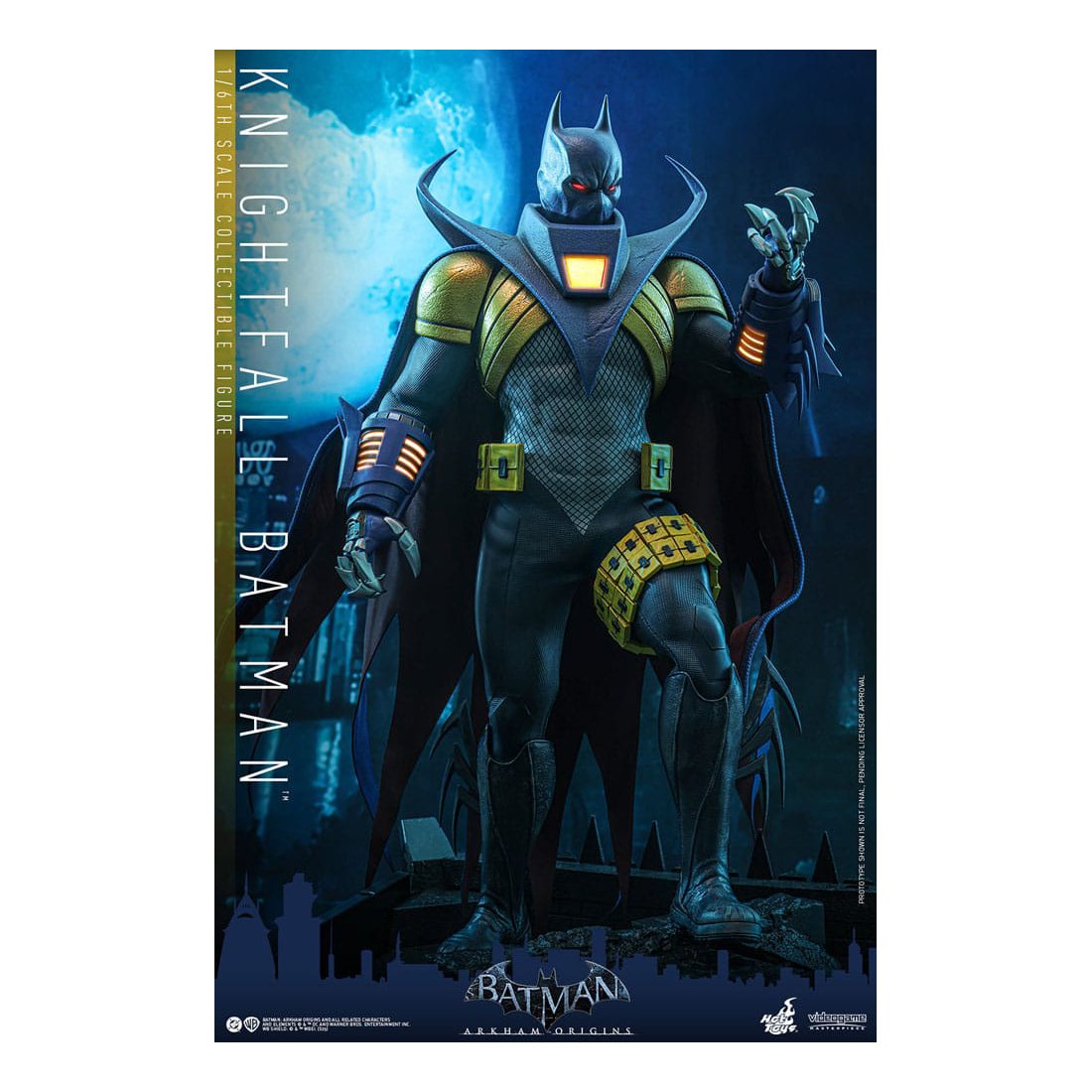 Batman: Arkham Origins Videogame Masterpiece Action Figure 1/6 Knightfall Batman 32 cm