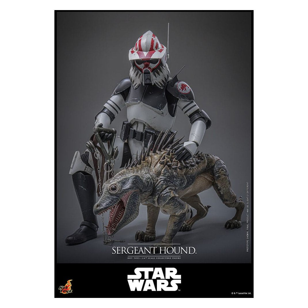 Star Wars: The Clone Wars Action Figure 1/6 Sergeant Hound 30 cm