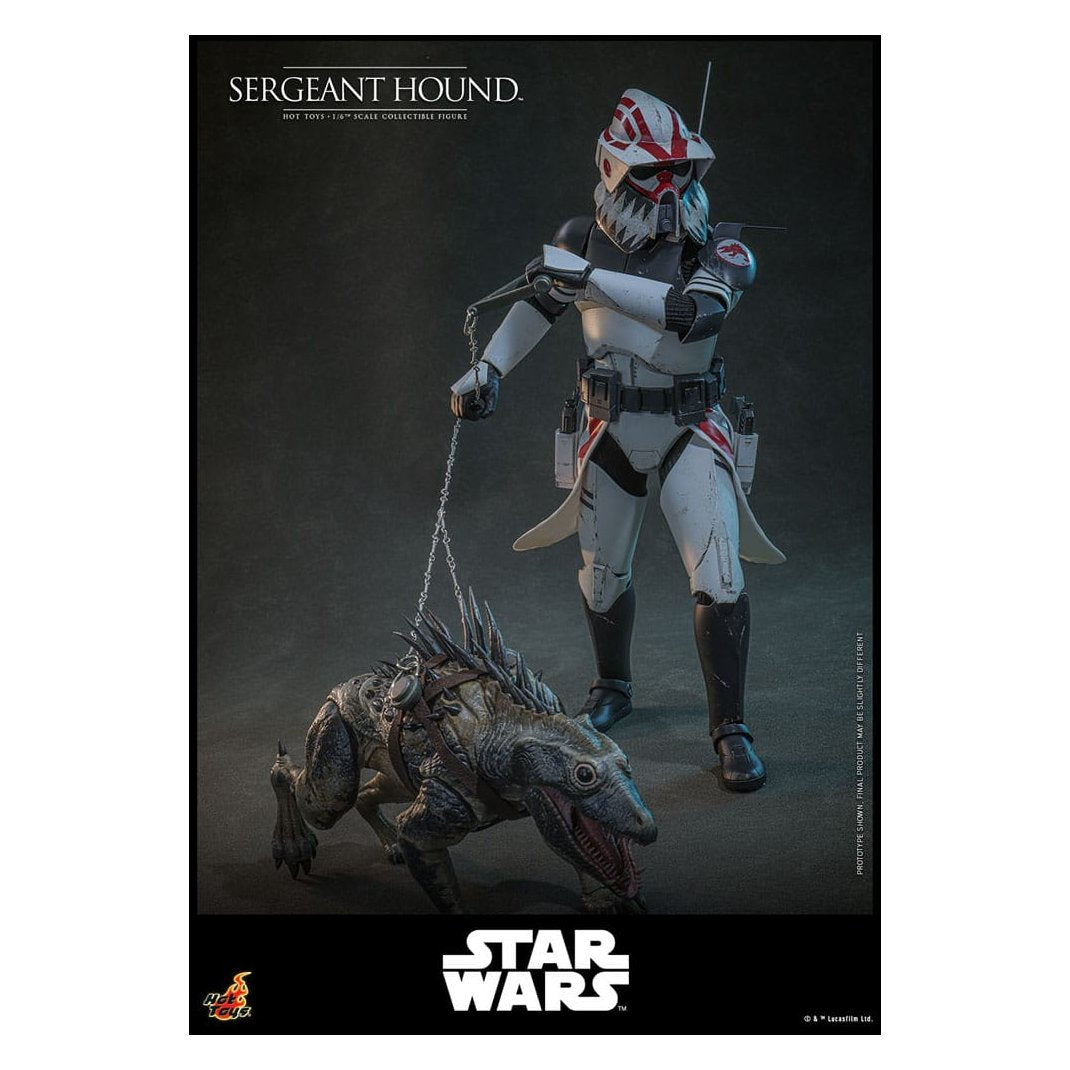 Star Wars: The Clone Wars Action Figure 1/6 Sergeant Hound 30 cm